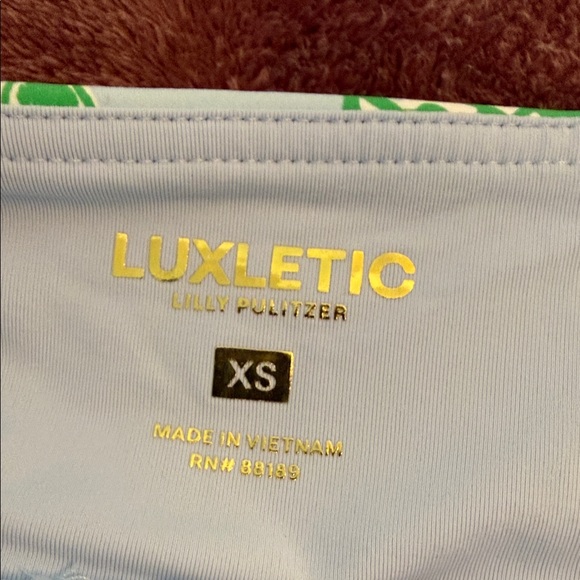 NWT Lilly Pulitzer Lemon Mini Extra Small Floral Athletic Skort - Picture 3 of 8